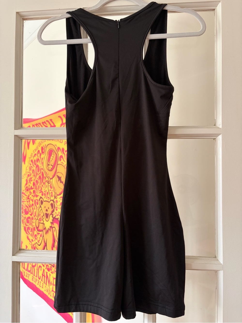 Black Sleeveless Cutout Romper Jumpsuit - Picture 3 of 5